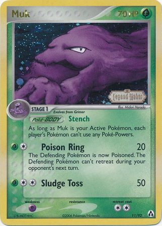 Muk (11/92) (Stamped) [EX: Legend Maker] | Card Merchant Takapuna