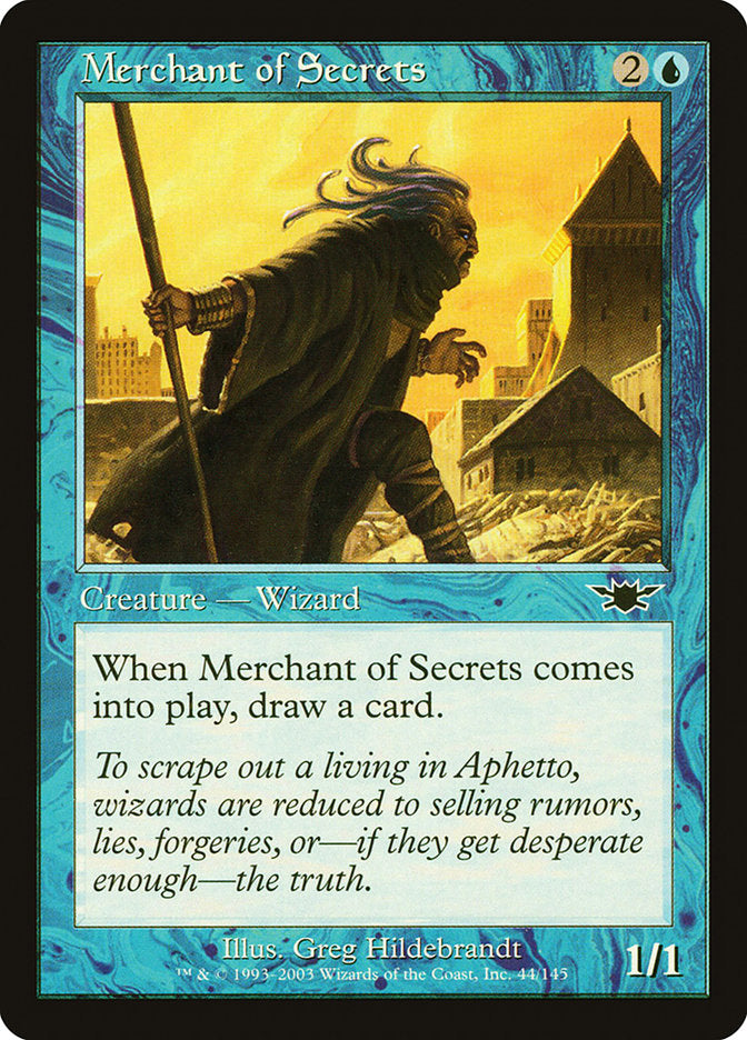 Merchant of Secrets [Legions] | Card Merchant Takapuna