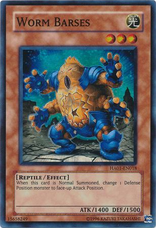 Worm Barses [HA01-EN018] Super Rare | Card Merchant Takapuna