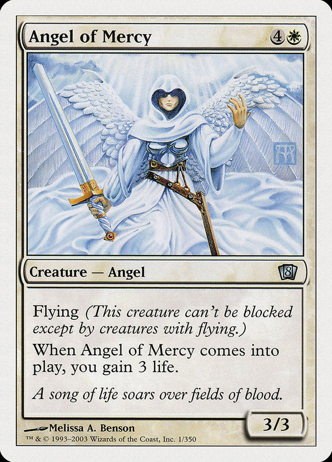 Angel of Mercy [Eighth Edition] | Card Merchant Takapuna