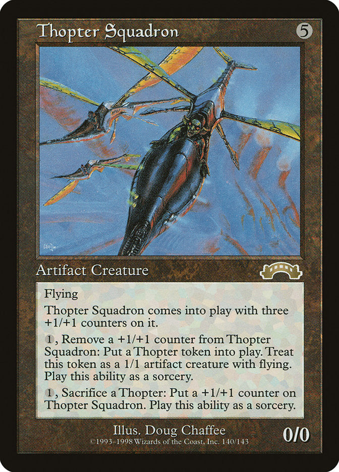 Thopter Squadron [Exodus] | Card Merchant Takapuna