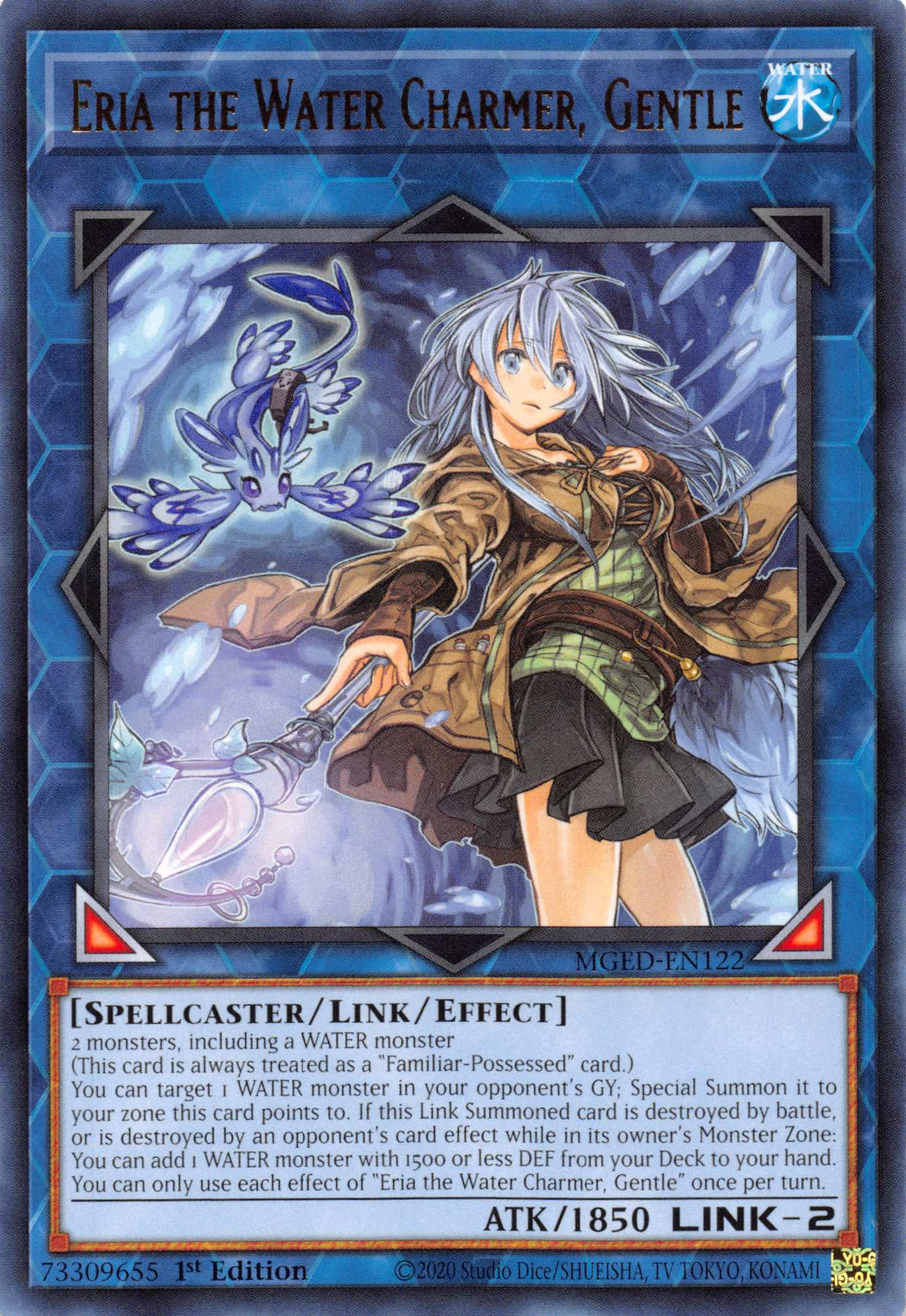 Eria the Water Charmer, Gentle [MGED-EN122] Rare | Card Merchant Takapuna