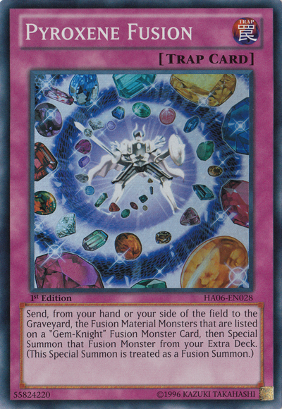 Pyroxene Fusion [HA06-EN028] Super Rare | Card Merchant Takapuna