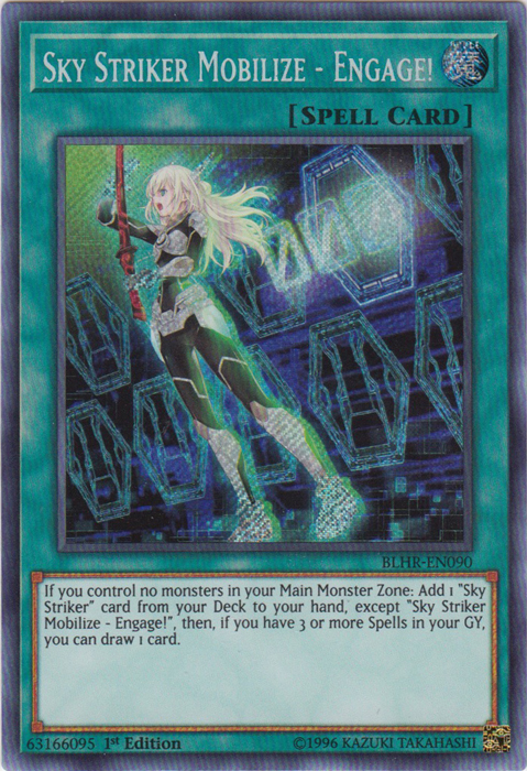 Sky Striker Mobilize - Engage! [BLHR-EN090] Secret Rare | Card Merchant Takapuna