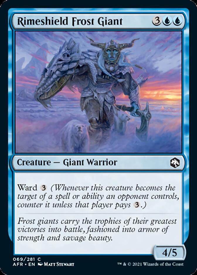 Rimeshield Frost Giant [Dungeons & Dragons: Adventures in the Forgotten Realms] | Card Merchant Takapuna