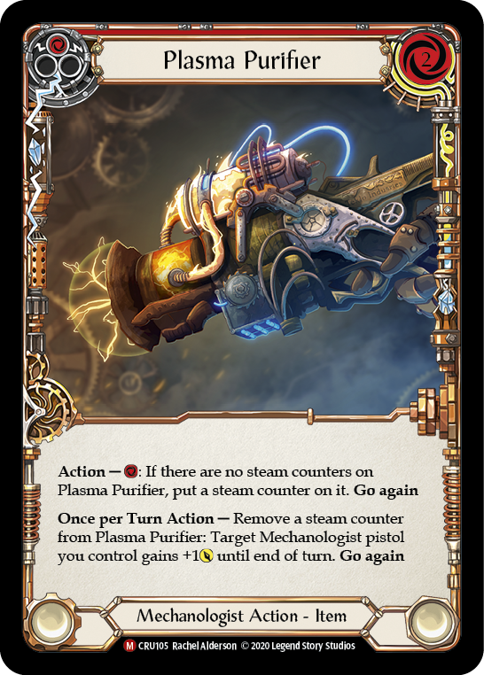 Plasma Purifier [CRU105] (Crucible of War)  1st Edition Normal | Card Merchant Takapuna