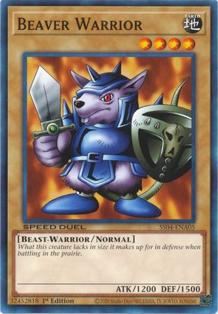 Beaver Warrior [SS04-ENA05] Common | Card Merchant Takapuna