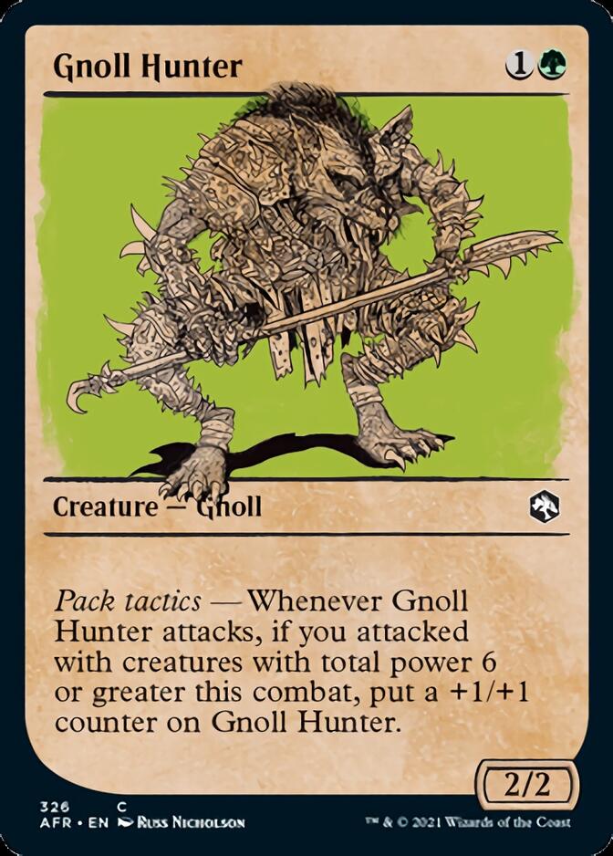 Gnoll Hunter (Showcase) [Dungeons & Dragons: Adventures in the Forgotten Realms] | Card Merchant Takapuna