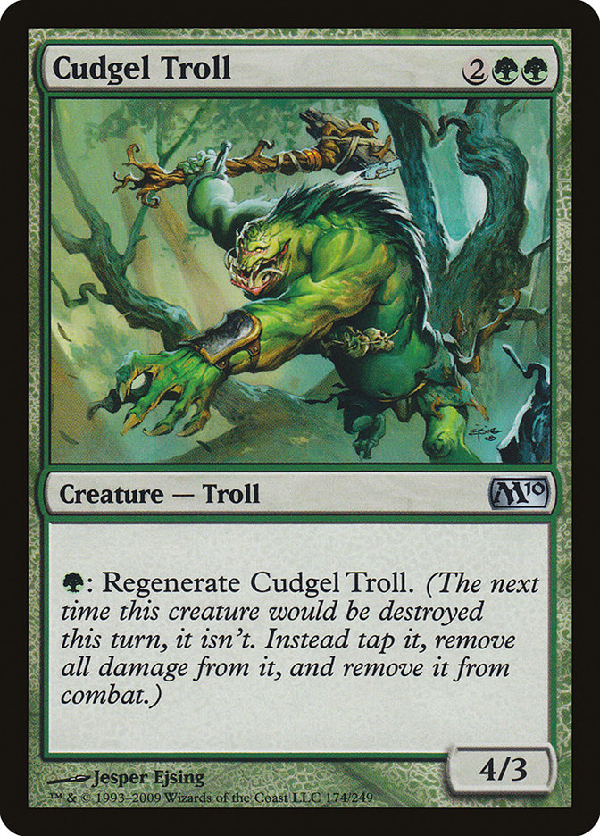 Cudgel Troll [Magic 2010] | Card Merchant Takapuna