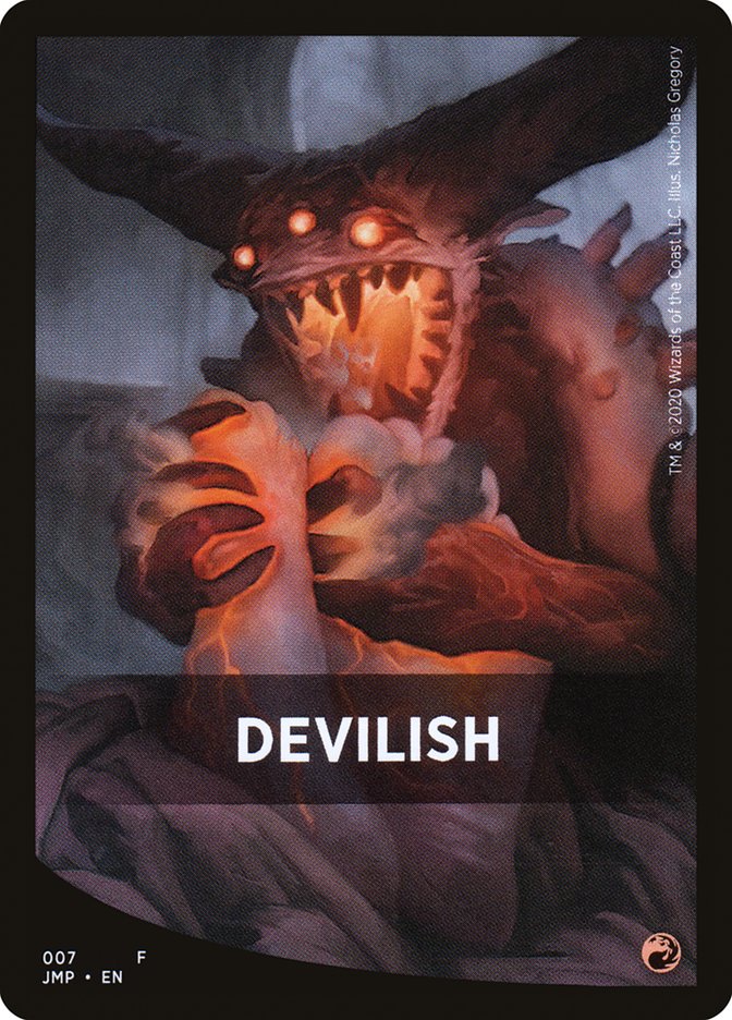 Devilish Theme Card [Jumpstart Front Cards] | Card Merchant Takapuna