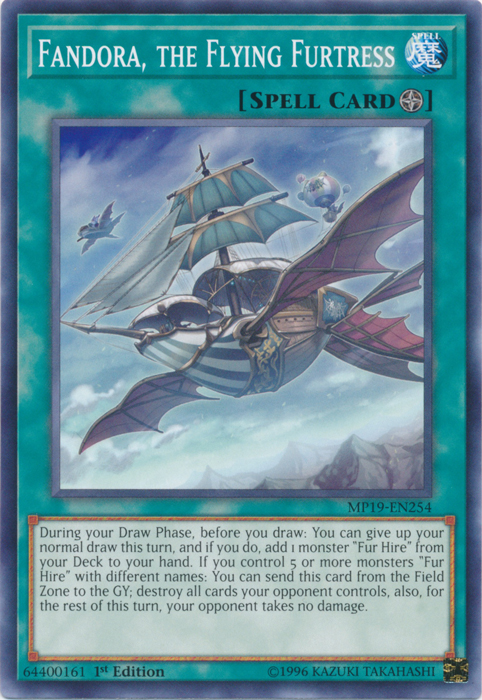 Fandora, the Flying Furtress [MP19-EN254] Common | Card Merchant Takapuna