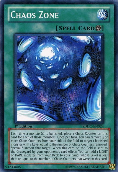 Chaos Zone [SDDC-EN024] Common | Card Merchant Takapuna