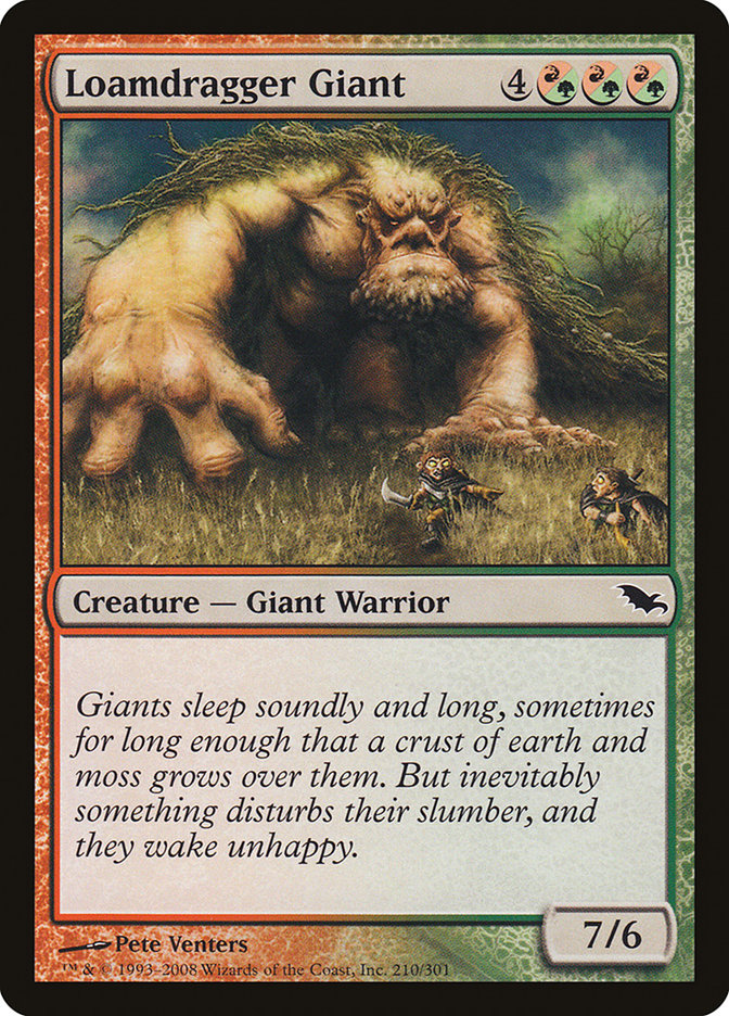 Loamdragger Giant [Shadowmoor] | Card Merchant Takapuna