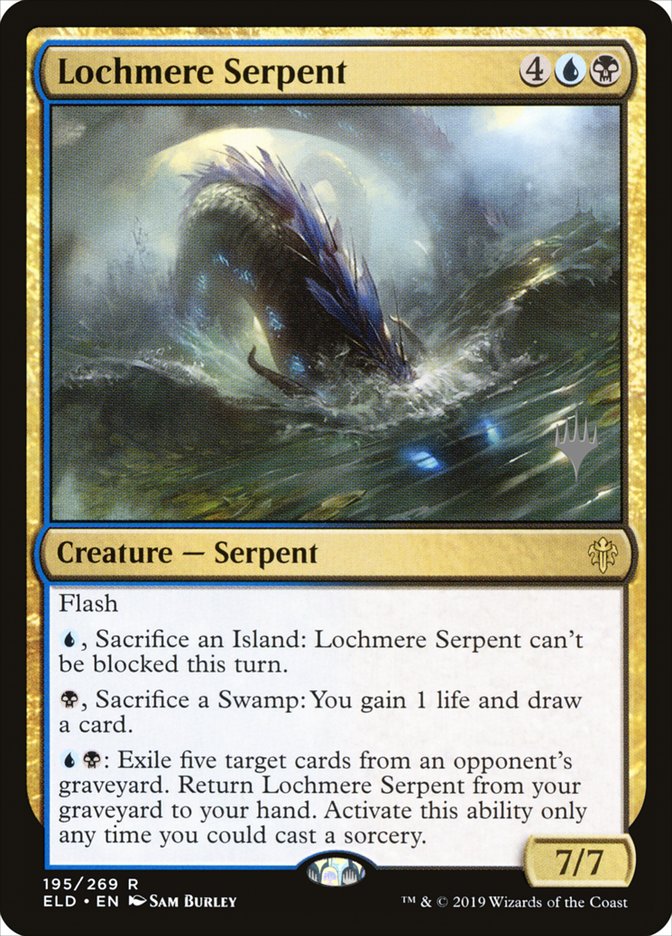 Lochmere Serpent (Promo Pack) [Throne of Eldraine Promos] | Card Merchant Takapuna