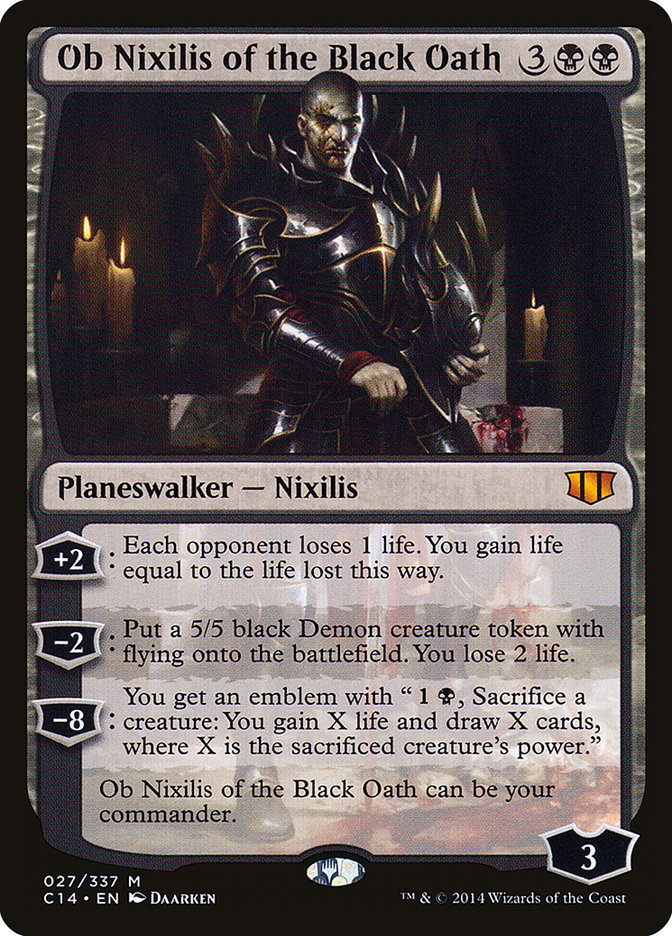 Ob Nixilis of the Black Oath [Commander 2014] | Card Merchant Takapuna