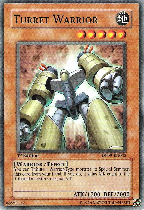 Turret Warrior [DP09-EN003] Rare | Card Merchant Takapuna