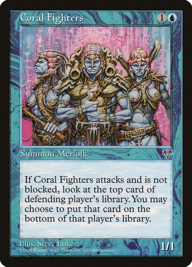 Coral Fighters [Mirage] | Card Merchant Takapuna