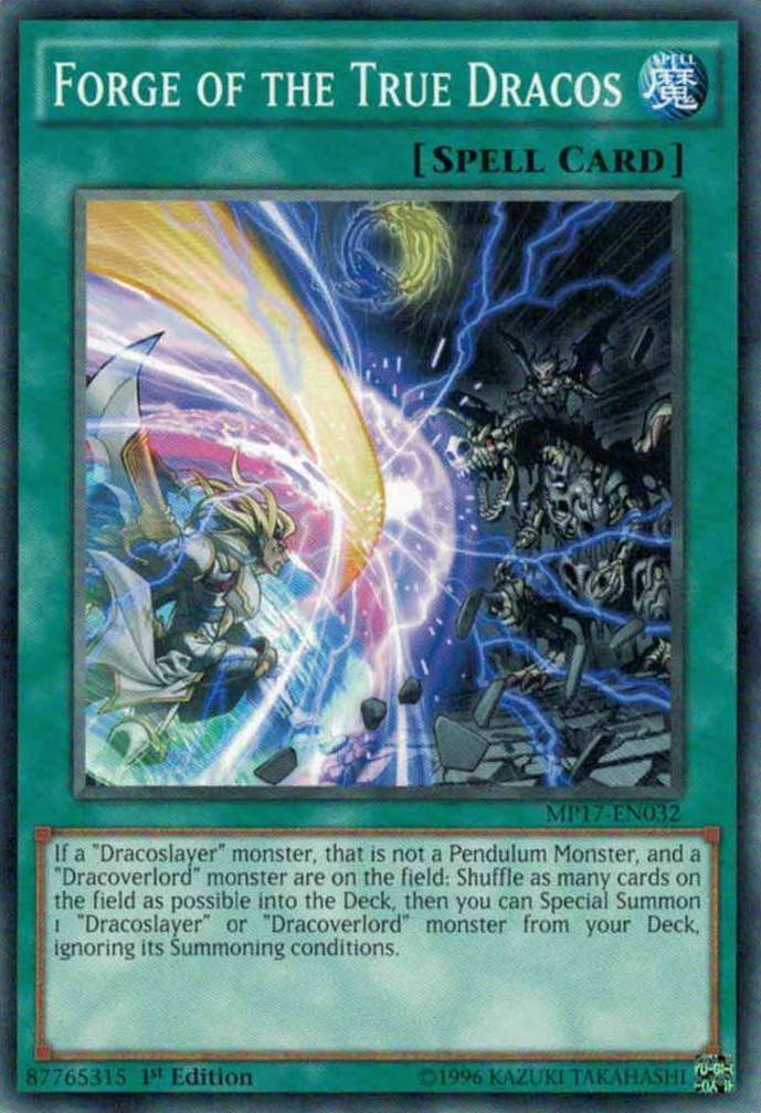 Forge of the True Dracos [MP17-EN032] Common | Card Merchant Takapuna