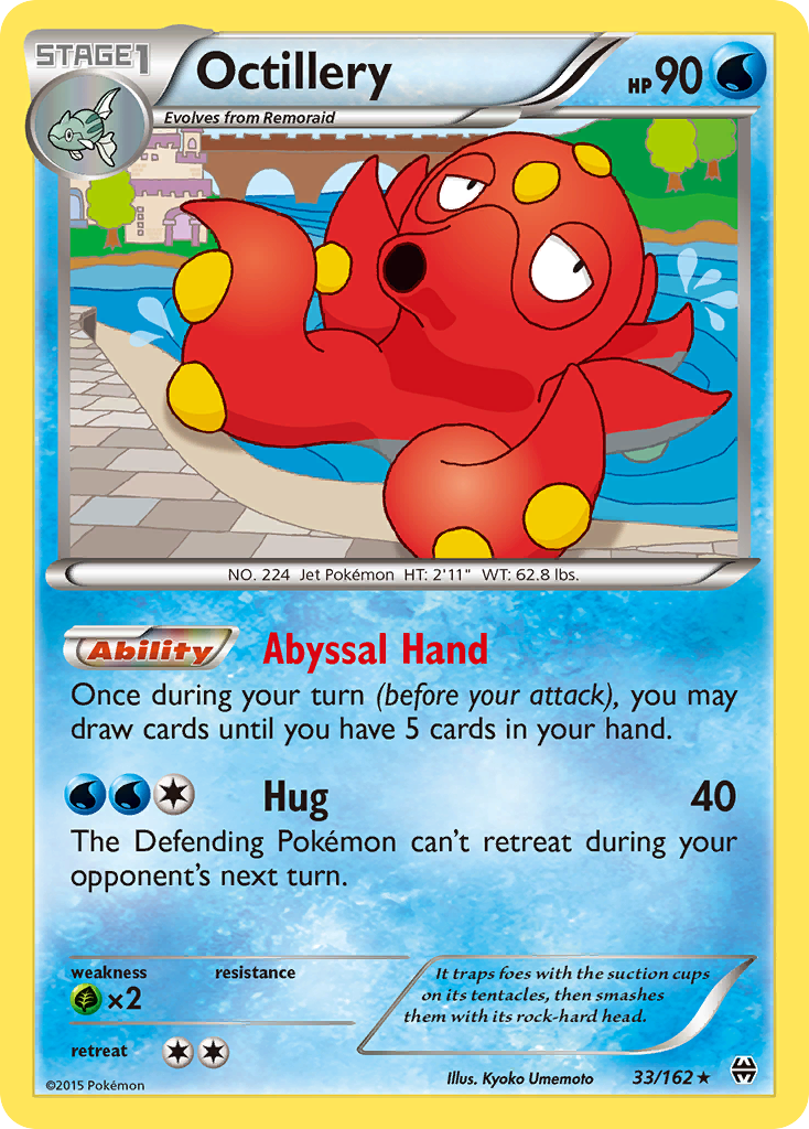 Octillery (33/162) [XY: BREAKthrough] | Card Merchant Takapuna