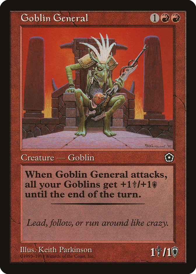 Goblin General [Portal Second Age] | Card Merchant Takapuna