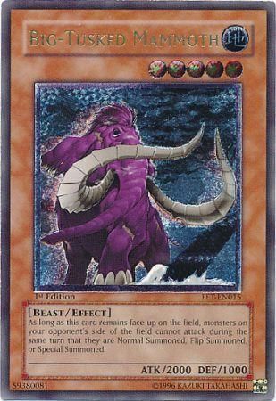 Big-Tusked Mammoth [FET-EN015] Ultimate Rare | Card Merchant Takapuna