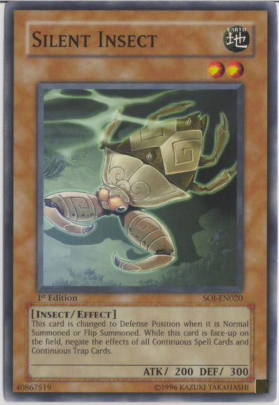 Silent Insect [SOI-EN020] Common | Card Merchant Takapuna