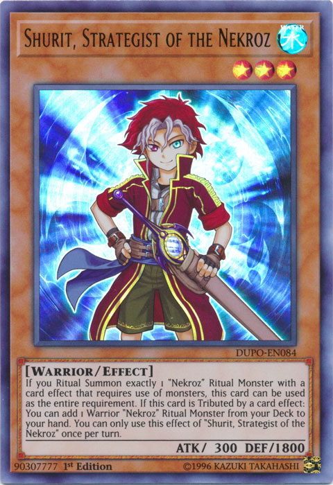 Shurit, Strategist of the Nekroz [DUPO-EN084] Ultra Rare | Card Merchant Takapuna