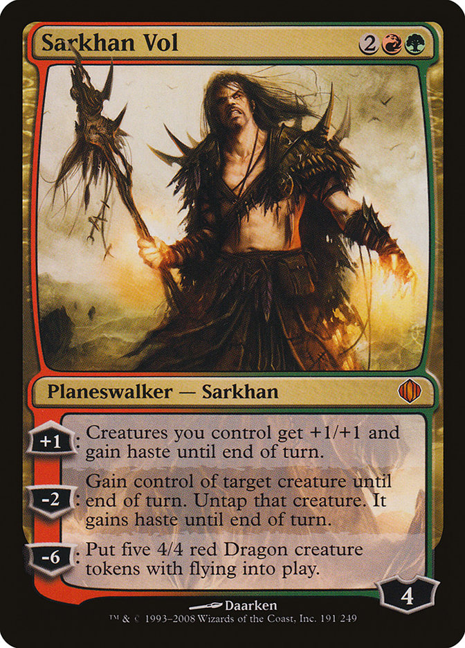 Sarkhan Vol [Shards of Alara] | Card Merchant Takapuna