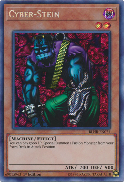 Cyber-Stein [BLHR-EN074] Secret Rare | Card Merchant Takapuna