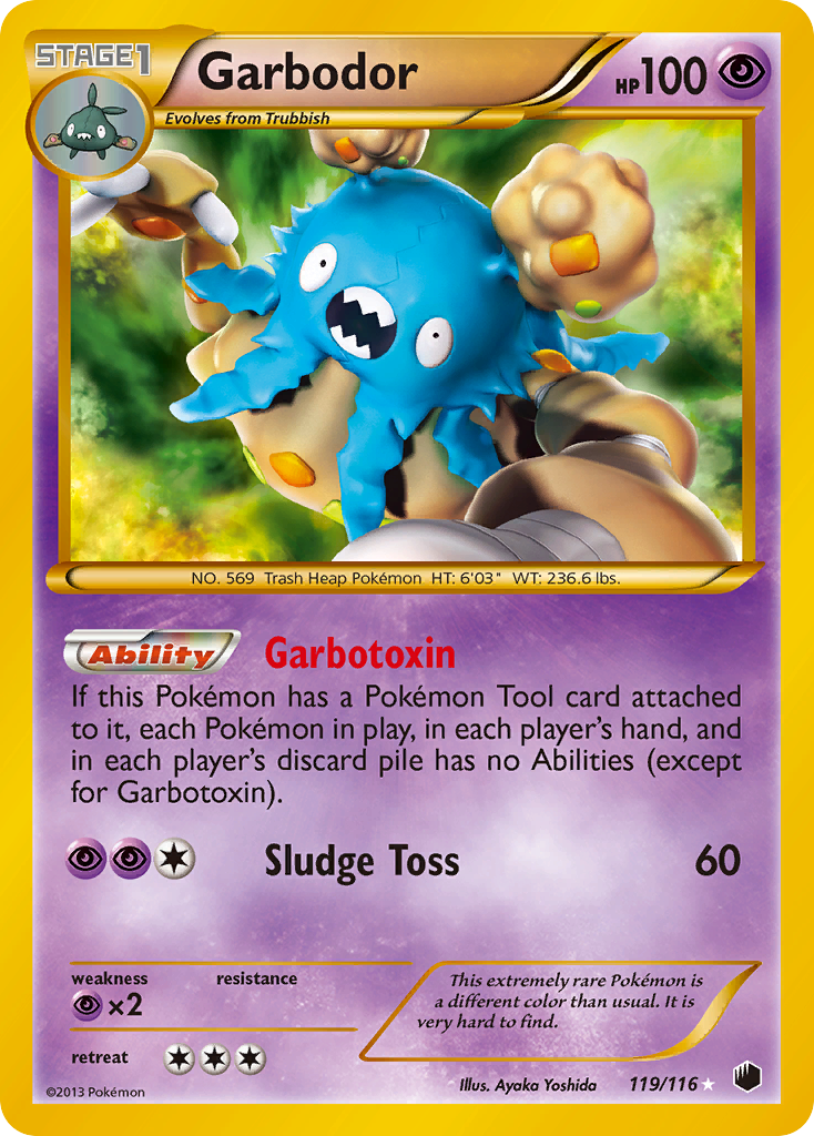 Garbodor (119/116) [Black & White: Plasma Freeze] | Card Merchant Takapuna