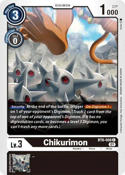 Chikurimon [BT6-056] [Double Diamond] | Card Merchant Takapuna