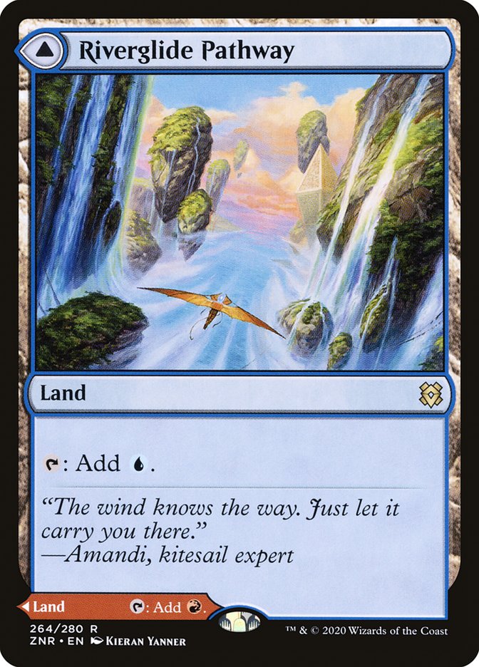 Riverglide Pathway // Lavaglide Pathway [Zendikar Rising] | Card Merchant Takapuna