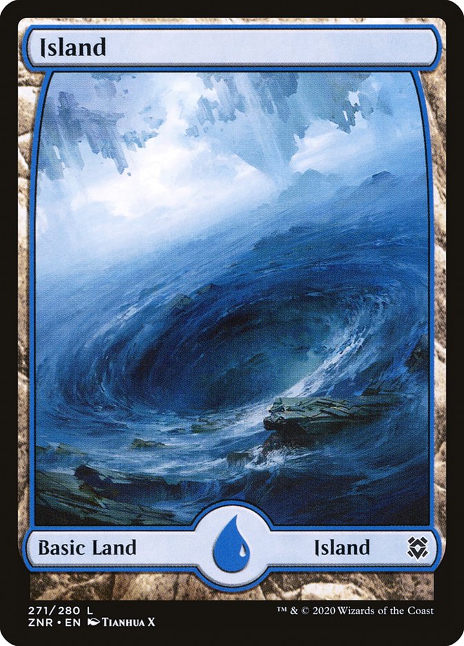 Island (271) [Zendikar Rising] | Card Merchant Takapuna