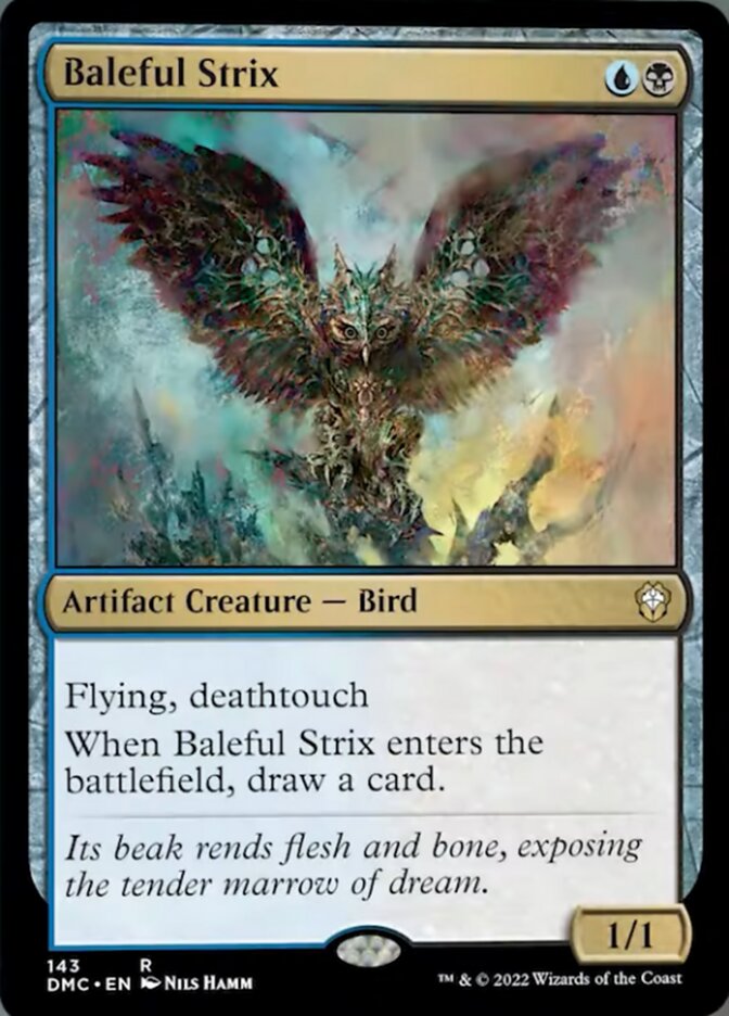 Baleful Strix [Dominaria United Commander] | Card Merchant Takapuna