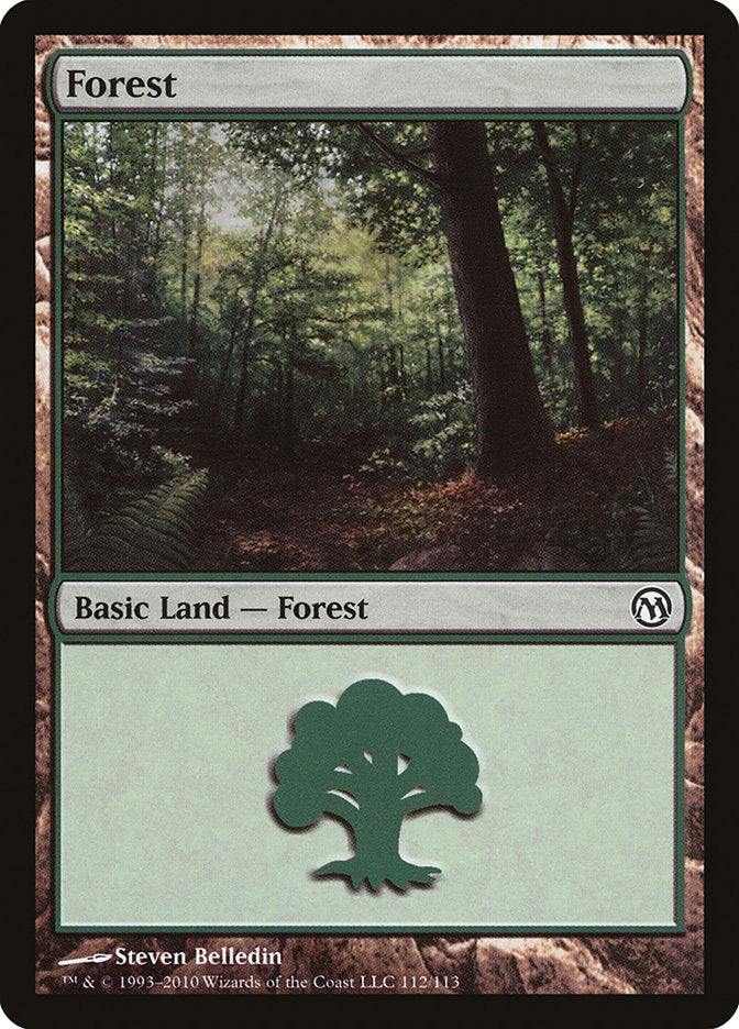 Forest (112) [Duels of the Planeswalkers] | Card Merchant Takapuna