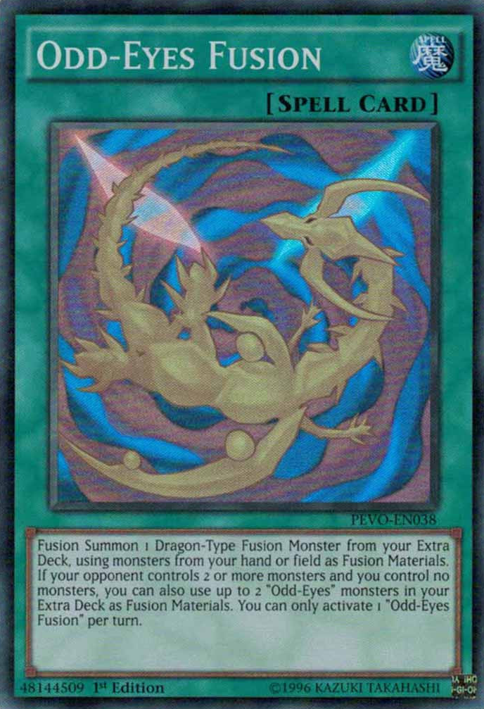 Odd-Eyes Fusion [PEVO-EN038] Super Rare | Card Merchant Takapuna