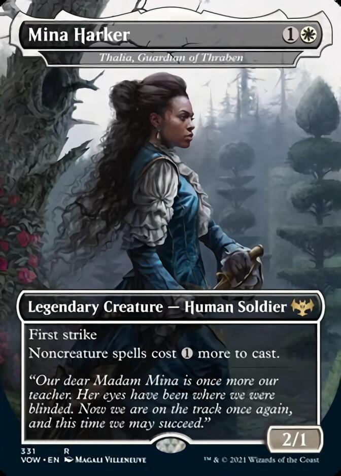 Thalia, Guardian of Thraben - Mina Harker [Innistrad: Crimson Vow] | Card Merchant Takapuna