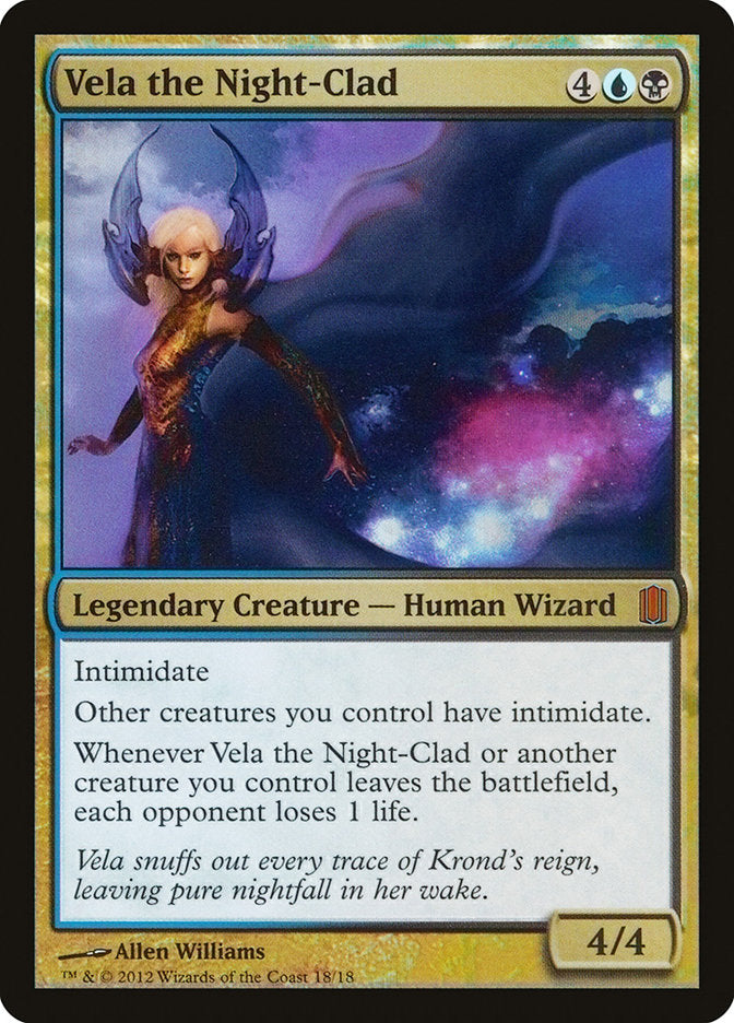 Vela the Night-Clad [Commander's Arsenal] | Card Merchant Takapuna