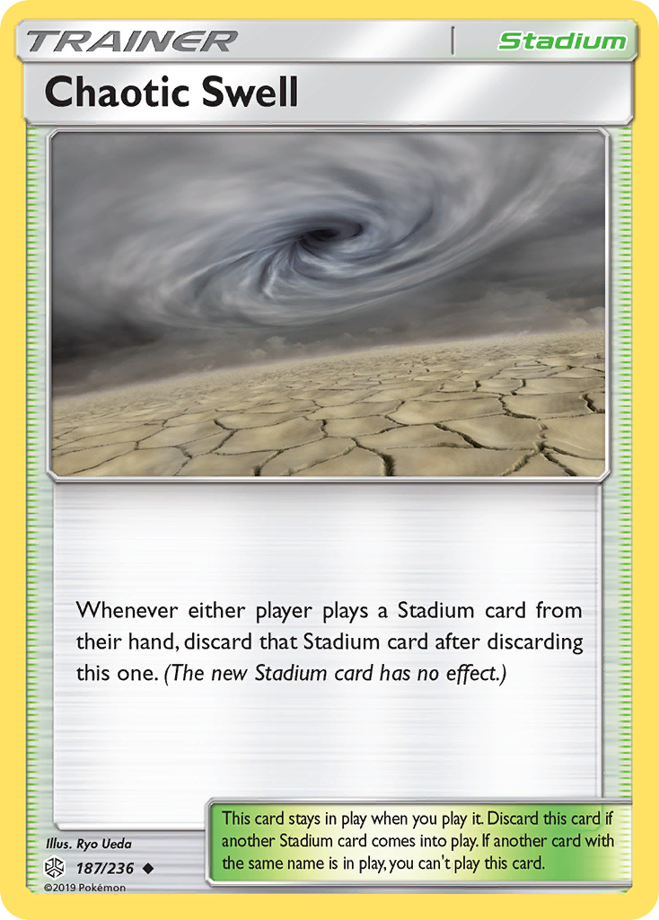 Chaotic Swell (187/236) [Sun & Moon: Cosmic Eclipse] | Card Merchant Takapuna