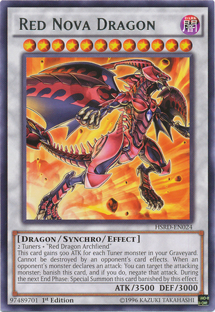 Red Nova Dragon [HSRD-EN024] Rare | Card Merchant Takapuna