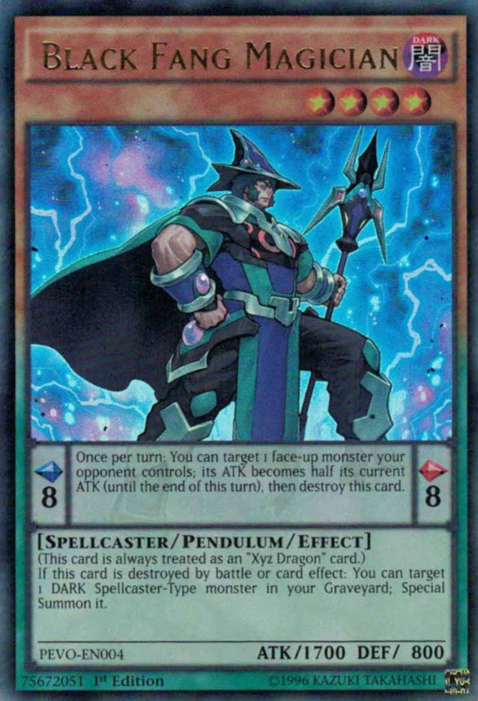 Black Fang Magician [PEVO-EN004] Ultra Rare | Card Merchant Takapuna