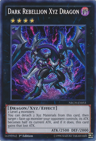 Dark Rebellion Xyz Dragon [NECH-EN053] Secret Rare | Card Merchant Takapuna