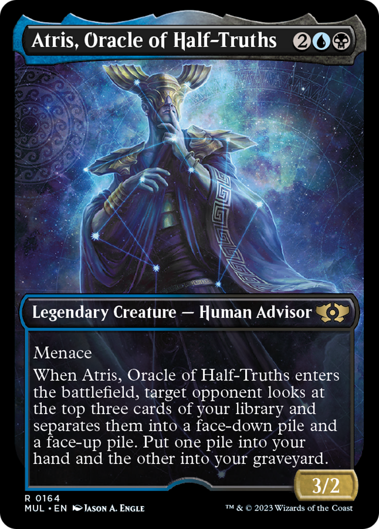 Atris, Oracle of Half-Truths (Halo Foil) [Multiverse Legends] | Card Merchant Takapuna