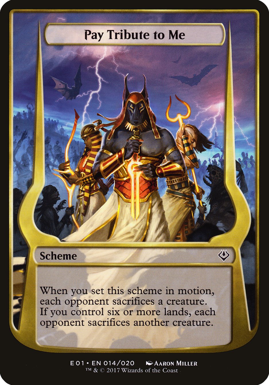 Pay Tribute to Me (Schemes) [Archenemy: Nicol Bolas Schemes] | Card Merchant Takapuna