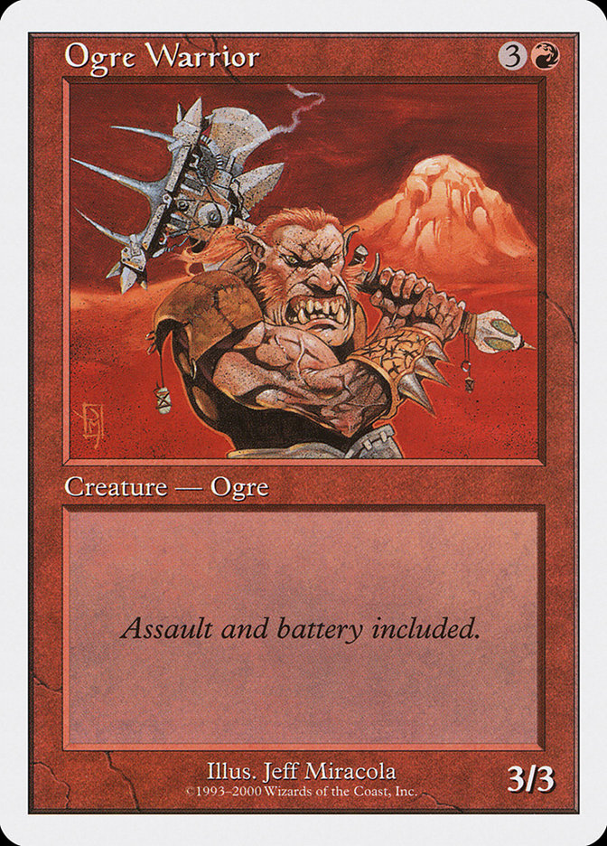 Ogre Warrior [Starter 2000] | Card Merchant Takapuna