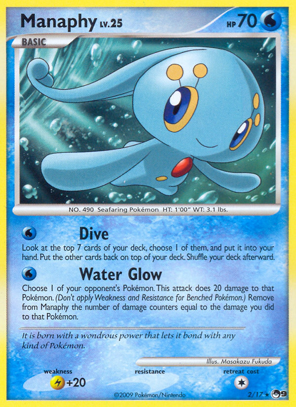 Manaphy (2/17) [POP Series 9] | Card Merchant Takapuna