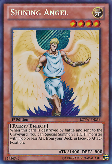 Shining Angel [LCYW-EN236] Secret Rare | Card Merchant Takapuna