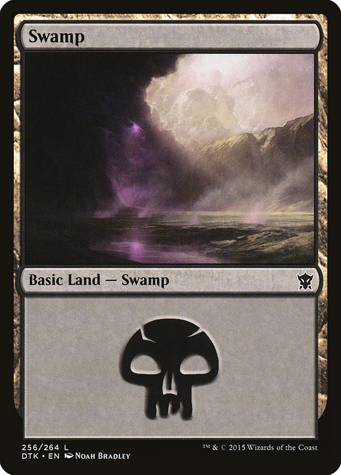 Swamp (256) [Dragons of Tarkir] | Card Merchant Takapuna