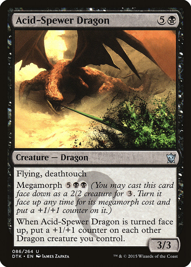 Acid-Spewer Dragon [Dragons of Tarkir] | Card Merchant Takapuna