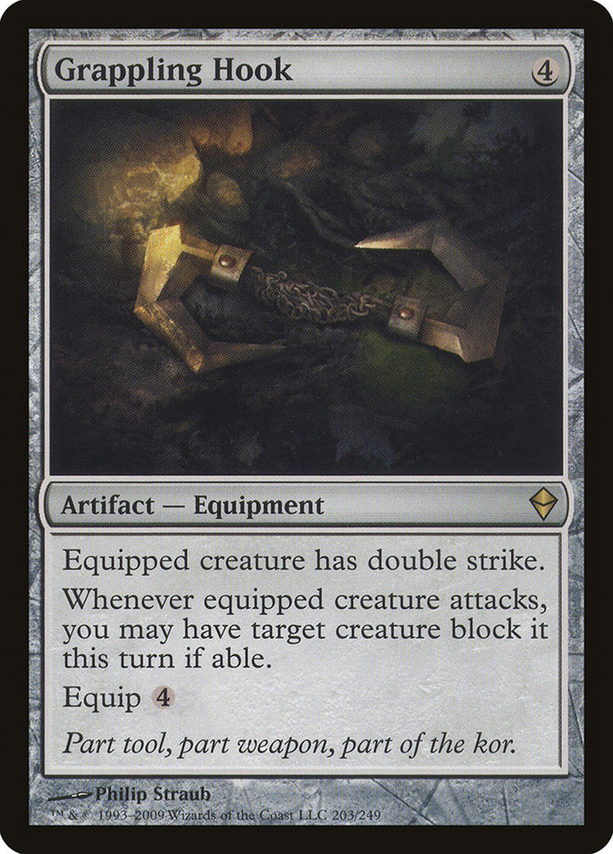 Grappling Hook [Zendikar] | Card Merchant Takapuna